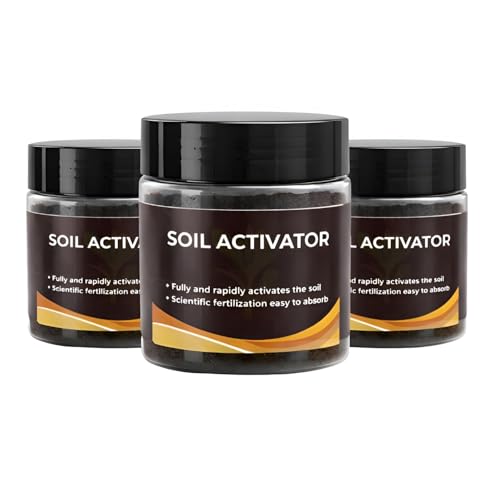 Image of Soil Activated Treasure Plant Growth Booster | Improves Soil Quality & Root Support | Suitable for Indoor & Outdoor Plants | for Pots, Gardens & Home Plants | Easy to Use 100g (Pack of 3)