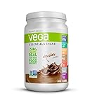 Vega Essentials Plant Based Protein Powder, Chocolate, Vegan, Superfood, Vitamins, Antioxidants, Keto, Low Carb, Dairy Free, Gluten Free, Pea Protein for Women and Men,1.4 Pounds (17 Servings)