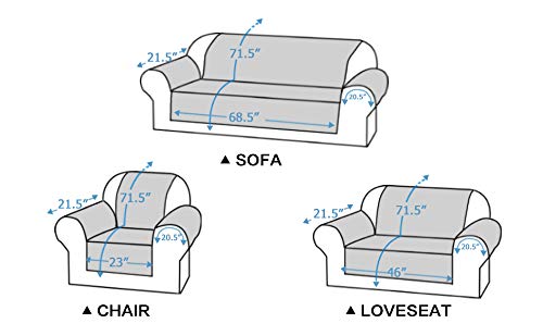 Copridivano trapuntato, impermeabile, goffrato, in...