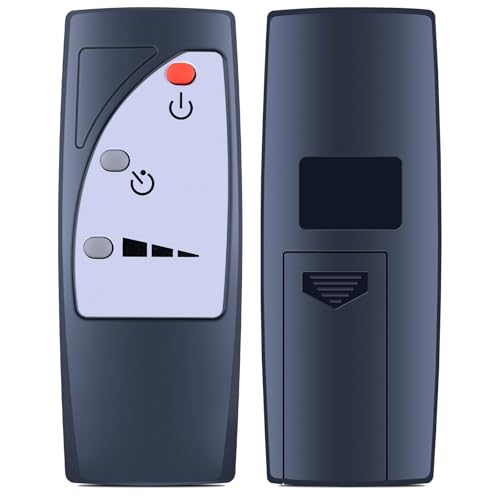 New Replacement Remote Control Compatible with Black+Decker 18-Inch Stand Fan ＆ Pedestal Fan, 3-Speed Settings, Black