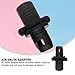 BESPORTBLE Air Compressor Portable Plastic Inflatable Kayak Valve Adapter Air Pump Hose Replacement Compressor