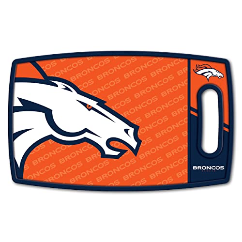 Image of YouTheFan NFL Denver Broncos Logo Series Cutting Board