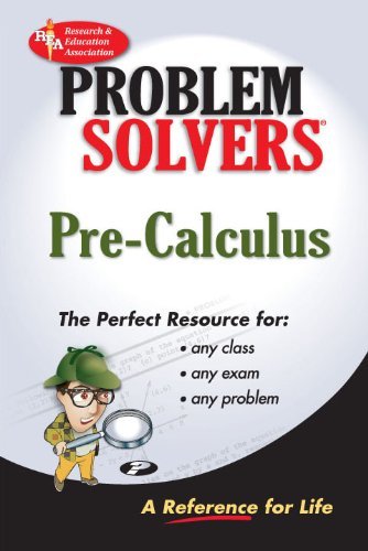 Calculus Problem Solver (REA) (Problem Solvers Solution Guides)