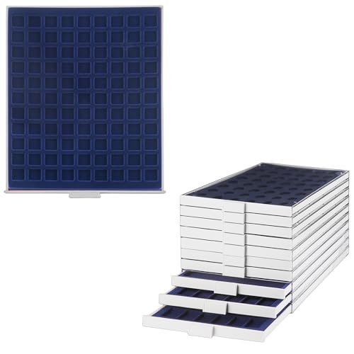 Münzbox Prophila Collection 99 fächer para organizar monedas