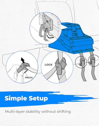 KEMIMOTO UTV Center Console Bench Seat Box Compatible with Polaris Ranger XP 1000/Crew 2017-2025, Ranger 1000/Crew 2020-2025, Ranger XP 900/Crew 2013-2019 Seat Armrest Storage/Cup Holders Waterproof