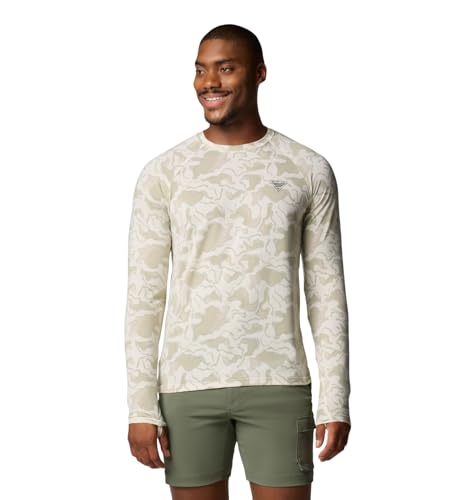 Chemise de randonnée Columbia PFG Uncharted pour homme XL coloris marais en pierre
