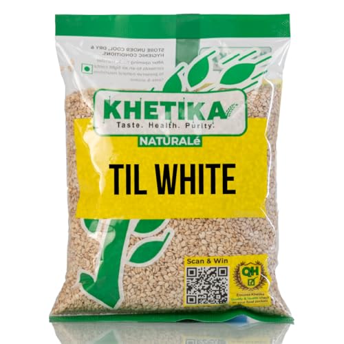 Image of Khetika Natruale White Til 100g Whole Sesame Seeds