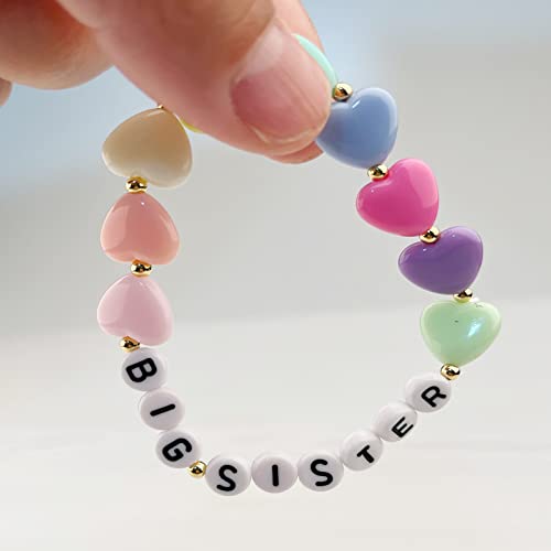 Image of Sister's Big Bracelet Gift, Little Girls' Sister Jewelry