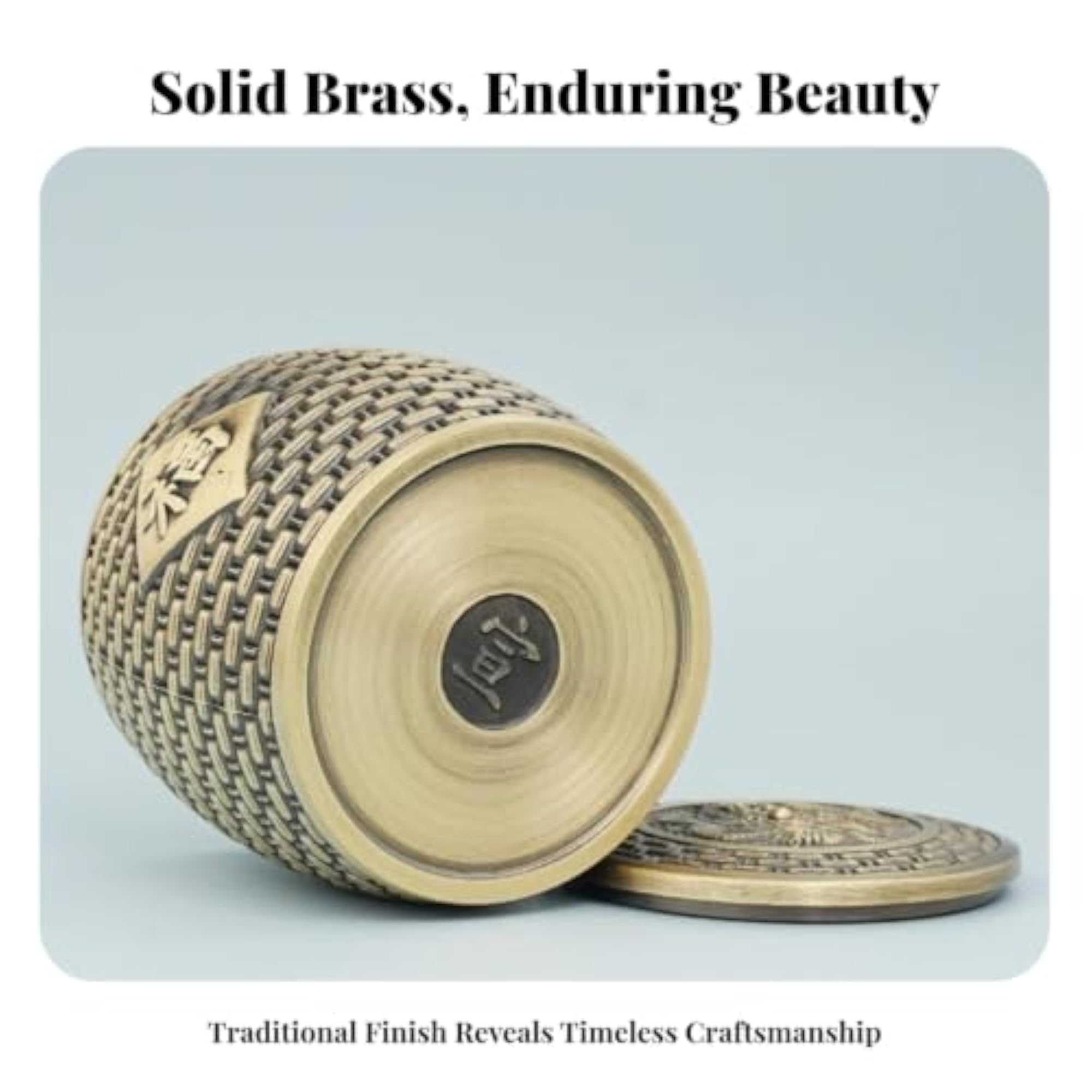 Gift Box Brass Antique-Style Tobacco Accessory