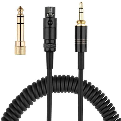 Gettimore Câble de rechange pour casque audio AKG Studio - 1,5 m - Compatible avec K240/K141/K271/K702/K712