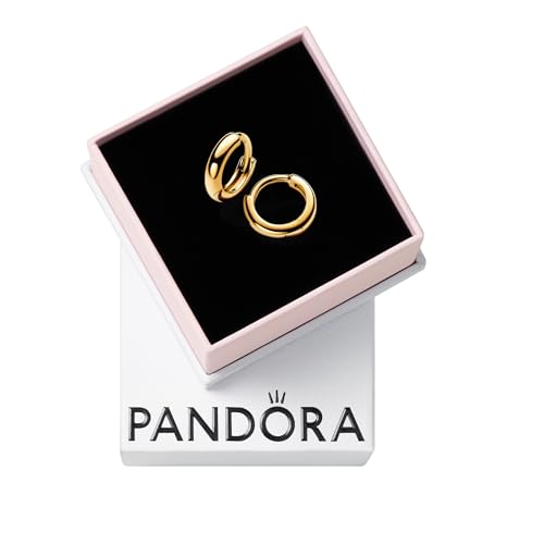 Orecchini PANDORA Essence Orecchini a cerchio placcati in oro 14k