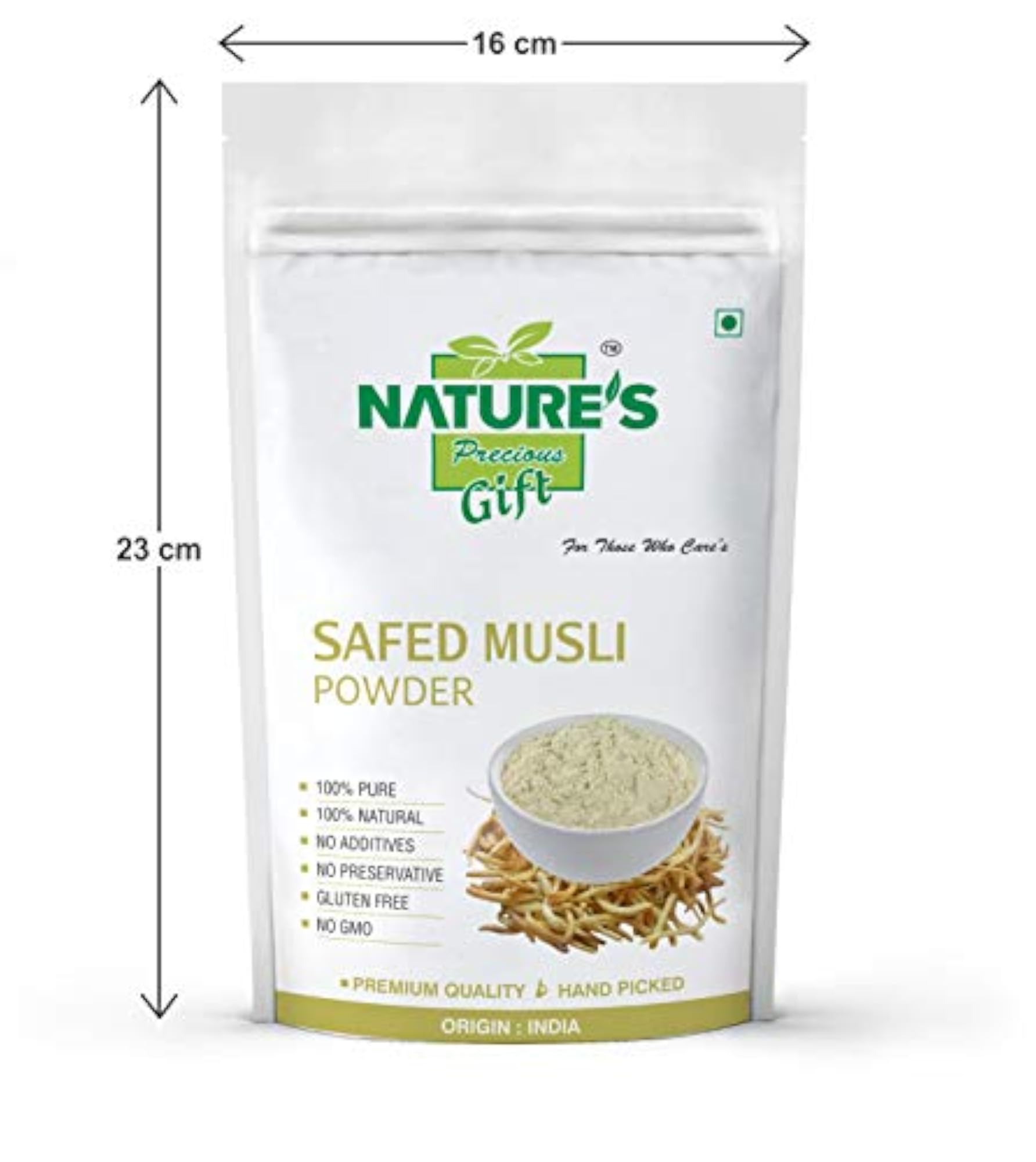 NATURE'S Safed Musli Powder for Health Benefits, 500g