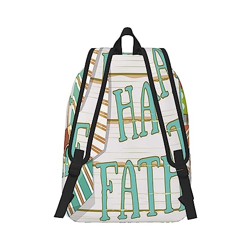 Sac à dos ordinateur portable avec compartiment renforcé et imprimé graphique