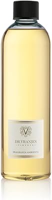 Dr. Vranjes â€“ Rosa Tabacco 500 ml Refill + Double Pack of White Sticks (3 Pieces Bundle)- Luxury Home Fragrance, Main Scent: Oriental and Floral, Olfactory Pyramid: Damask Rose, Tobacco, Vanilla