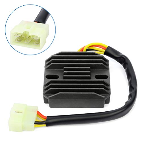 Voltage Regulator Rectifier 1988-2001 For Suzuki For Lt-F250 Quadrunner 1999-2001 For Suzuki For Lt-F300F Kingquad 4X4 Kfkgf Electrical Voltage Regulator Replace Part Number #TOP1