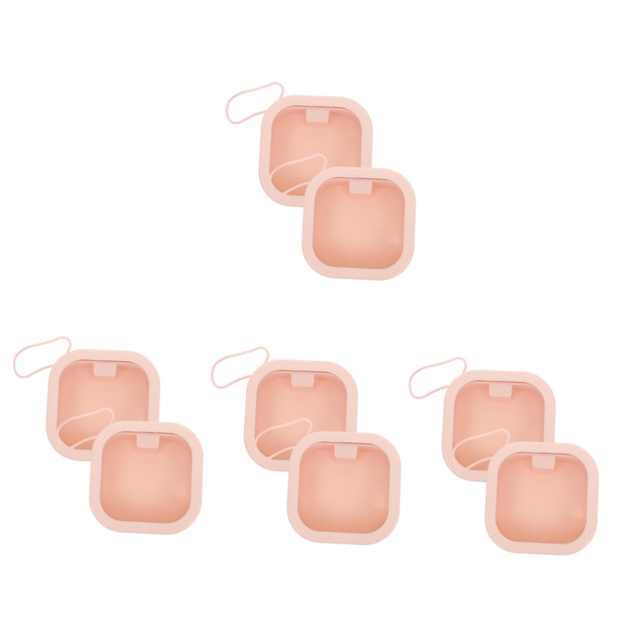 8stücke Haargummi Aufbewahrungsbox Tragbarer Organizer Für Haarbänder Und Schmuck Multifunktionale Aufbewahrungslösung Für Schreibtische Für Und Ohrringe Robust Und Praktisch