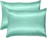 FRONHA DE CETIM (verde agua)