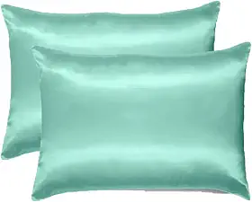 FRONHA DE CETIM (verde agua)