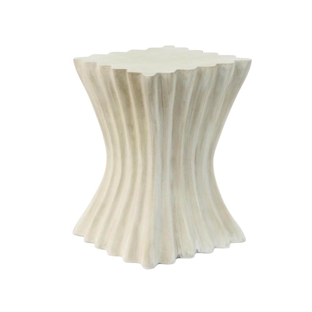 Saiveina MGO Archaistic Wavy Side Table