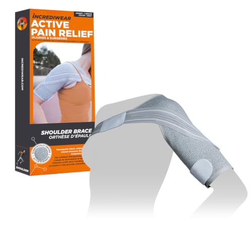 Image of Incrediwear Shoulder Brace for Men and Women - Shoulder Support Brace Supports Shoulder Recovery & Shoulder Pain Relief, Reduces Inflammation and Swelling, Designed for Left & Right Shoulder (Small)