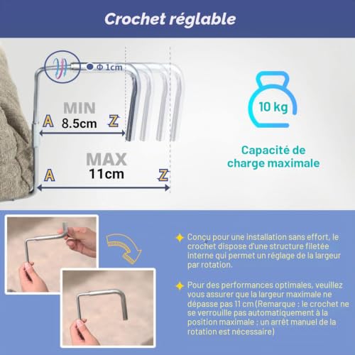 Hamac confortable pour chat de grande taille avec support radiateur réglable et déhoussable