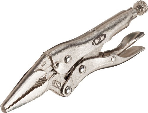 VIGOR V1802 Grip Pliers with Long Jaws - Multi-Colour, 125 mm - Image 2