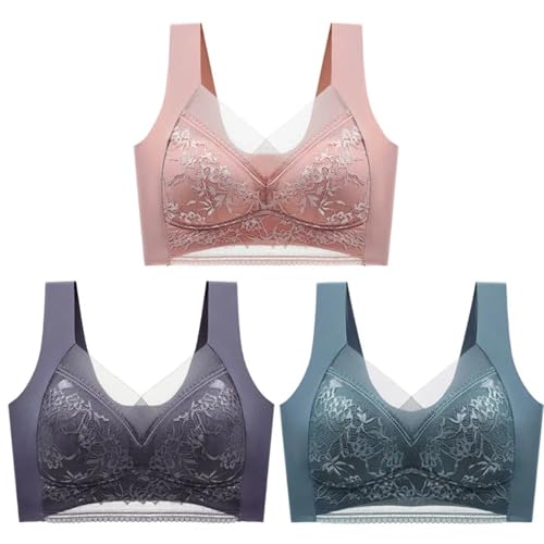 Soutien-gorge en dentelle grande taille : fini les douleurs avec la soie glacée sans coutures