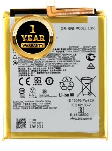 Image of Original for Motorola Moto One Fusion+ Plus (PAKF0002IN) (5000mAh) (LG50) with 1 Year Replacement Warranty