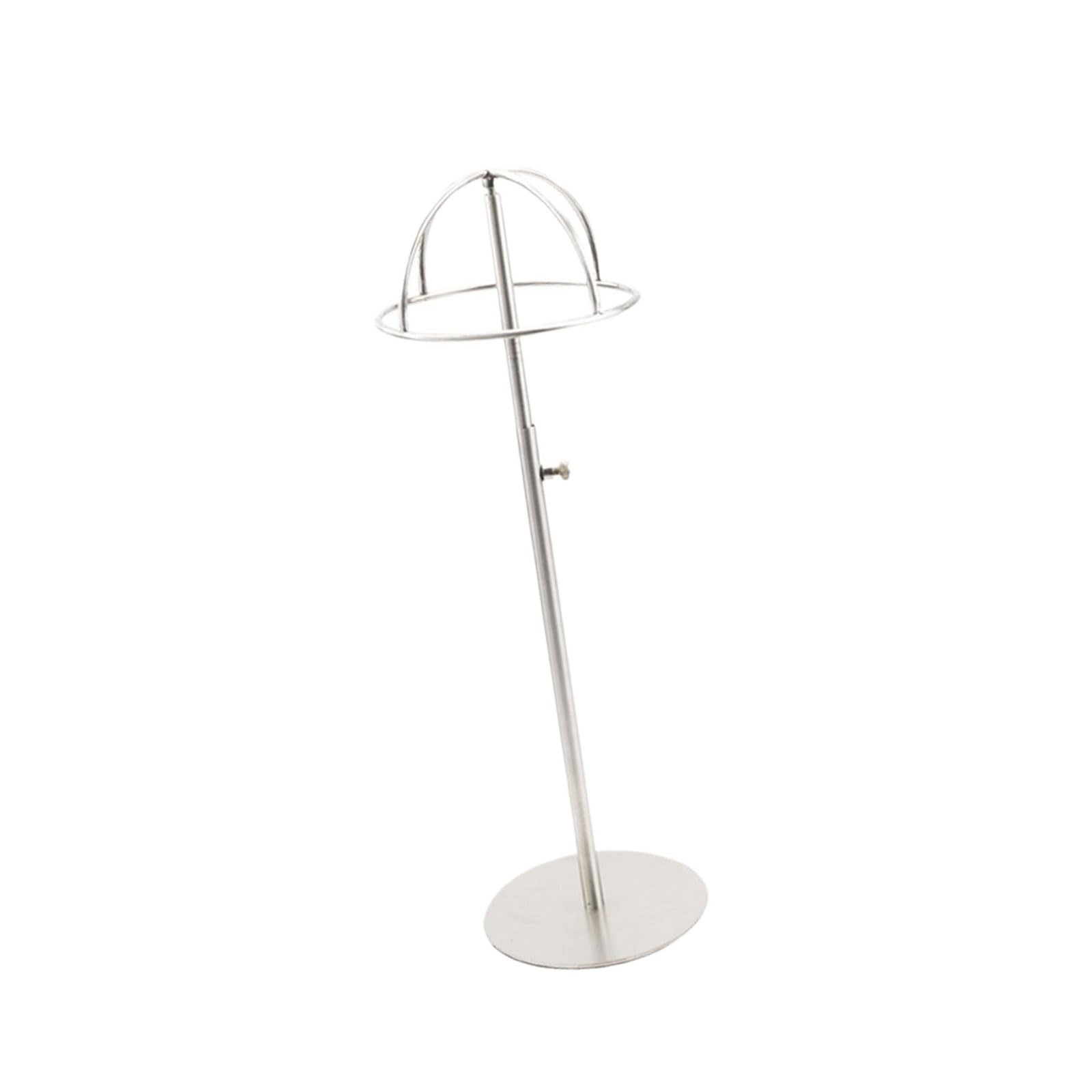Stainless Steel Hat Display Stand Hat Shop Display Stand Home Hat Storage For Collectors And Fashion Show Exhibitors