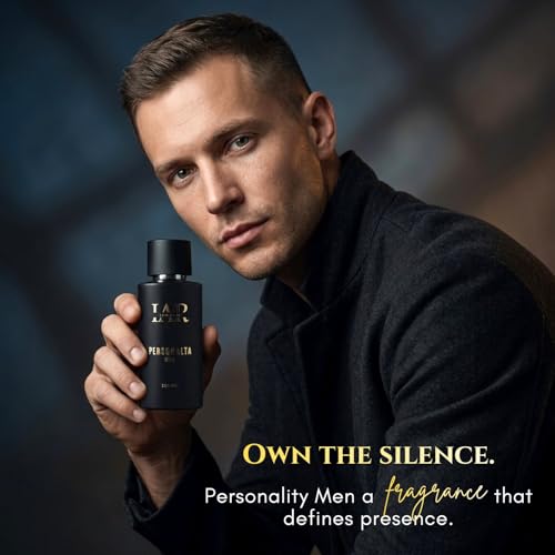 Image of Personalta Eau de Parfum for Men - Power & Presence Fragrance for a Bold Statement with Grapefruit, Violet Leaf, Lavender, Cashmeran, Tonka Bean, Musk & Amber - 100 ML