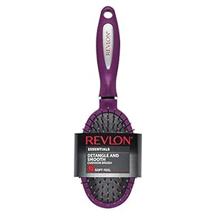 Revlon Detangle & Smooth Berry Cushion Hair Brush