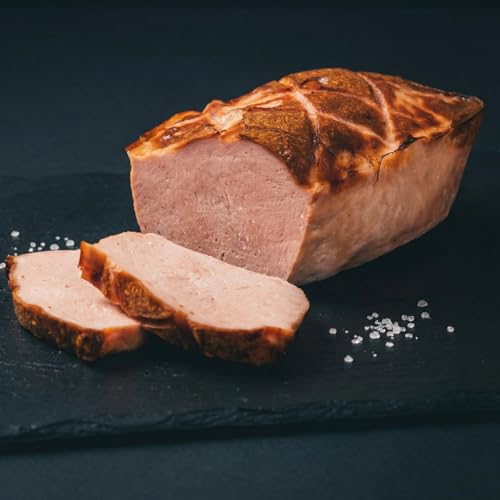 WURSTBARON® feiner Leberkäse, frischer Fleischkäse zum Aufbacken, traditionell ohne Leber, hochwertige Qualität aus Bayern, 1 kg