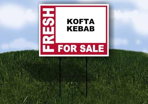 KOFTA KEBAB Fresh For Sale Pink 1 Double Sided 18x24