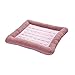 YiZYiF Cooling Pad for Dogs and Cats Reusable Pet Cooling Mat Ice Silk Fabric Keeps Pets Cool for Crate Bedroom Pink Large