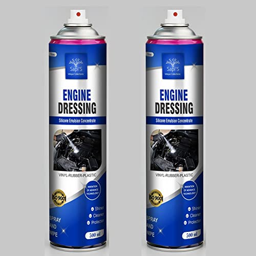 Engine Dressing Silicone Emulsion Concentrate for Car – 500 ml Car Care/Car Accessories/Automotive Products (Pack of 2)