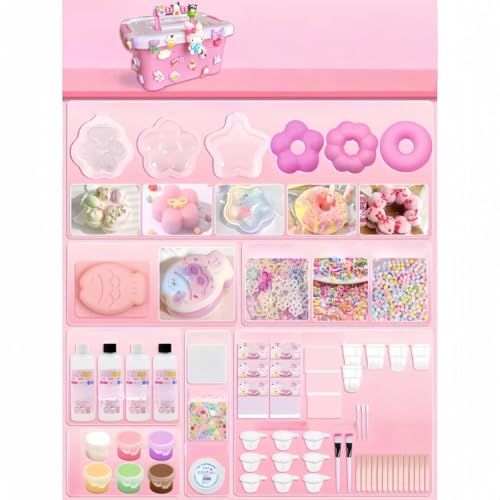 miluFox�y�X�g���X����DIY�z�X�N�C�[�Y���L�b�g �ӂ�����A�т̂��炩�ߋ����I?���E�^�E�A�ѕ��t�� (�a����/�N���X�}�X �v���[���g��) (�y200ml�W�F���z�y6��̋��^�z,�s���N�ł�)