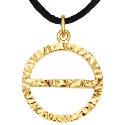 LGBTQIA+ Agender 925 Silber Schmuck mit Halsband – Einzigartiger Anhänger für Gender Identity, Inklusiv, Nonbinary, Handmade für Queere Pride Outfits & Ally Support (Agender Schmuck, Silber Vergoldet)
