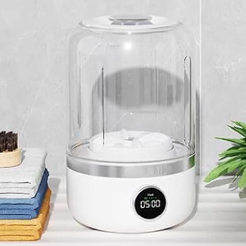 Petite buanderie rechargeable avec machine à laver portable intégrée - 4