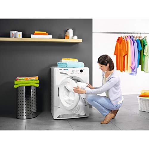 Zanussi-ZDH8373W-Secadora-con-Bomba-de-Calor-de-Libre-Instalacion-8-Kg-Motor-Inverter-Programa-Antiarrugas-Filtro-EcoFlow-Display-LCD-Inicio-Diferido-Blanco-A