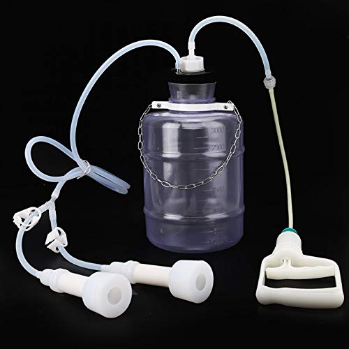 Milking Kit, 3L Practical Goat Milking Machine Professional Plastic for Cow for Manual Milker for Milking Machine for Goat(For sheep, black)