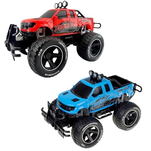 Carrinho de Controle Remoto Picape 4x4 Rally Bateria Recarregável