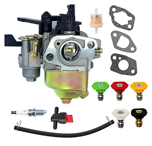 carburetor carb for Homelite HL252300 UT80522B UT80522D UT80522F UT80953A 179CC 180CC 2500-2700PSI 2.3GPMPressure Washer.