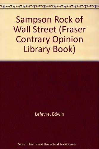 Sampson Rock of Wall Street 087034076X Book Cover