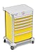 Detecto, 2022665, Mobile Care Medical Cart, Electronic, Individual Drawer Lock & Sensor