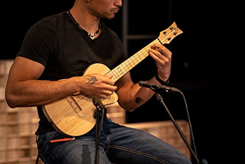 Ukulélé Ténor électro-acoustique Ortega Guitars – Série Bamboo – avec housse Deluxe – bambou (RUNAB-TE) - Les Beatles, Paul McCartney, John Lennon, RIngo Starr, George Harrison Ukulélé Ténor électro-acoustique Ortega Guitars - Série Bamboo - avec housse Deluxe - bambou (RUNAB-TE) – Image 5
