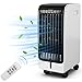 GOPLUS Climatiseur Mobile, Rafraîchisseur d’Air, Refroidisseur par Évaporation 6L, 75W, 3 Modes, 3 Vitesses, Minuterie 8H, Oscillation Horizontale et Verticale, Modèle A