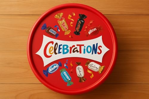 Celebrations Tub, 8 Famous Brans Chocolate, 650g