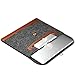 15 Zoll Mode Papiersäcke Stil Filzstoff Tasche Laptoptasche Aktentasche Notebooktasche für/Notebook Computer/Ultrabooks/MacBook Pro/MacBook Air Schwarz