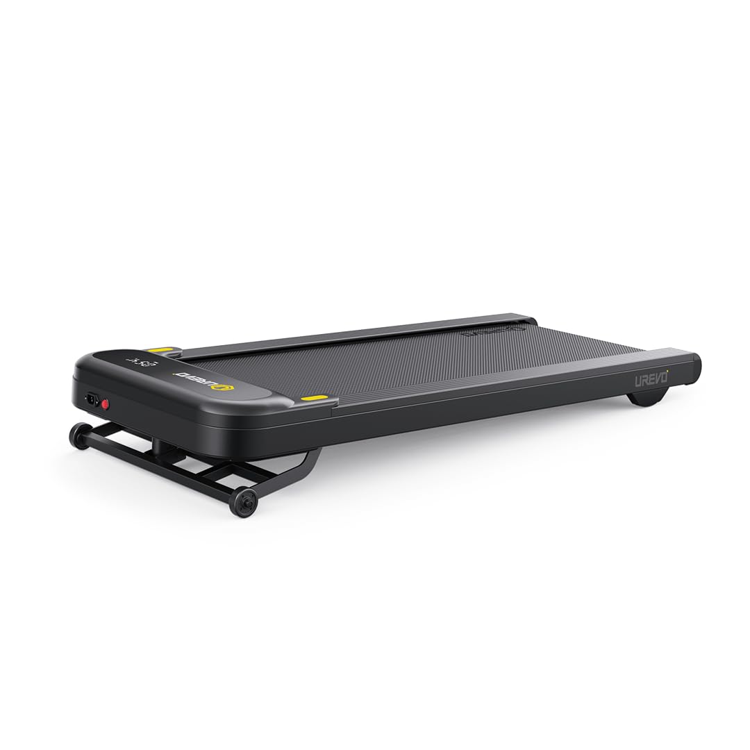 UREVO Spacewalk 3S Smart Walking Pad, Unter-Schreibtisch-Laufband für Zuhause und Büro, Tragbares Walking-Laufband mit Fernbedienung, LED-Display und leisem Motor