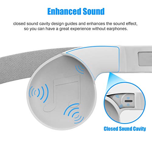Hifuture123 VR headset, siliconen oorbeschermers Oculus Quest/Quest 2, een verbeterde klankoplossing voor Oculus Quest… - Image 3